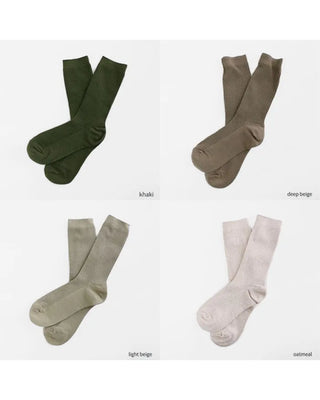 Ribbed socks