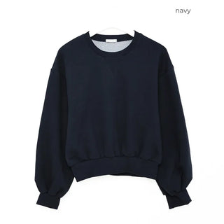 Balloon Cropped Sweatshirt