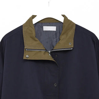 Color Point Cotton Jacket
