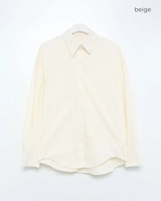 Colorful loose-fit cotton shirt