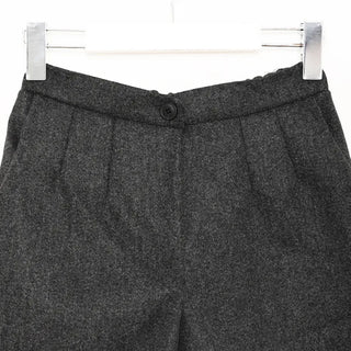 Wool banding shorts
