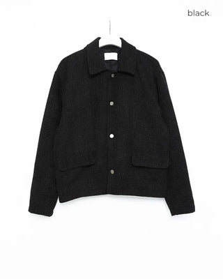 Tweed collar jacket