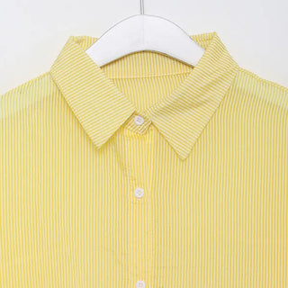Loose-fit striped shirt
