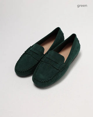 Suede loafers