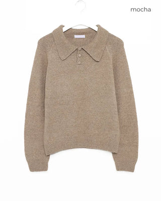 Color Button Knit