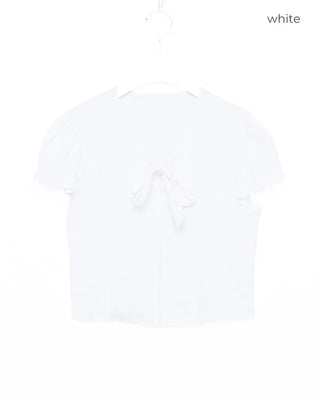 Ribbon string blouse