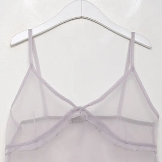 See-through layered dress