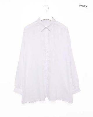 Striped Oversized Summer Shirt