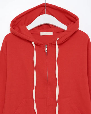Simple zip-up hoodie