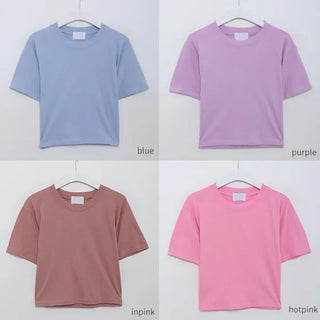 Crop Basic T-Shirt