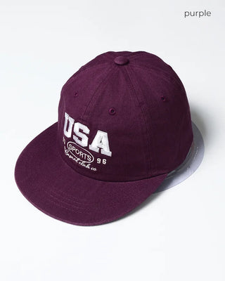 USA 1996 Sports Stitch Straight Cap