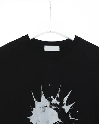 Face print T-shirt
