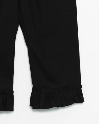 Frill Capri Pants