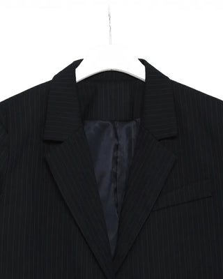 Pinstripe Welt Pocket Jacket