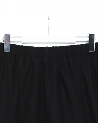 Frilled midi skirt