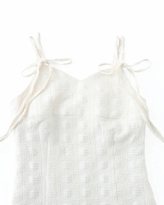 [1st Re-release] (ORIGINAL) Lace Heart Neck A-Line Long Dress