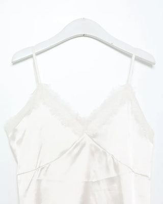 Satin lace camisole