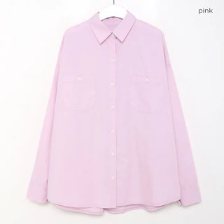 2-Pocket Oversized Shirt