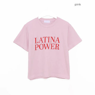 LATINA Lettering T-shirt