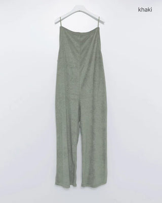 Pile Camisole Jumpsuit