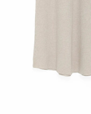 Bustier knit long dress