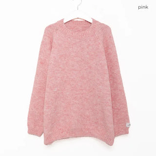 Round Melange Knit