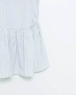 Shirred Mini Volume Camisole Dress