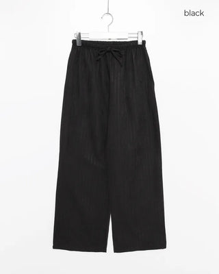 Light striped pants
