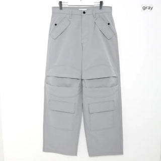 (Unisex) Dual Cargo Nylon Pants