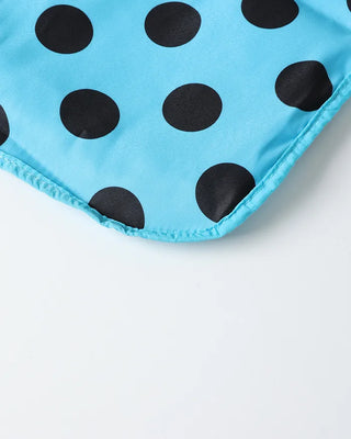 Big polka dot shoulder bag