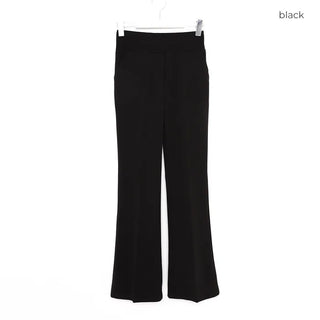 Slim bootcut slacks