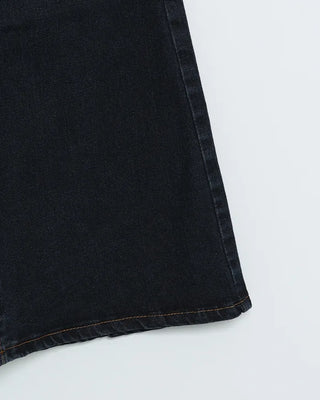 Slim bootcut denim pants