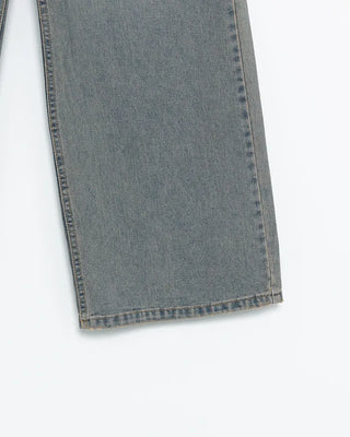 Maddie Beard Wash Wide Jeans