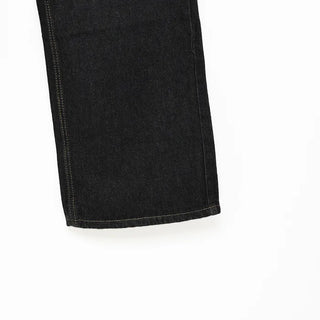 Patchwork cargo denim