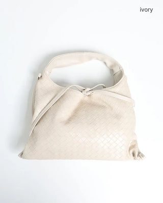 Intrecciato Ribbon Shoulder Bag