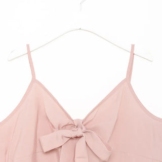Ribbon detail camisole dress