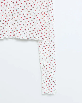Cherry Camisole & Cardigan Set