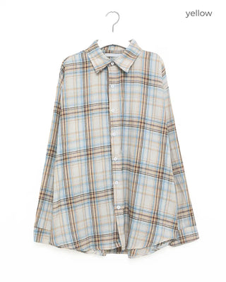 Check pattern shirt