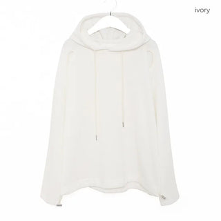 Slit Hooded T-shirt