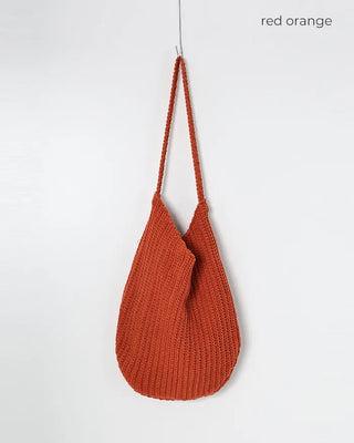 Knitted shoulder bag