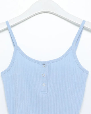 Button Rib Camisole