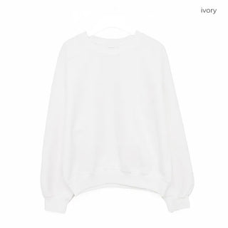 Cotton seam sweatshirt