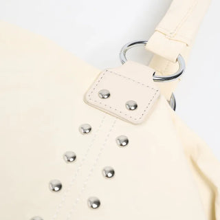 Stud Point Nylon Shoulder Bag