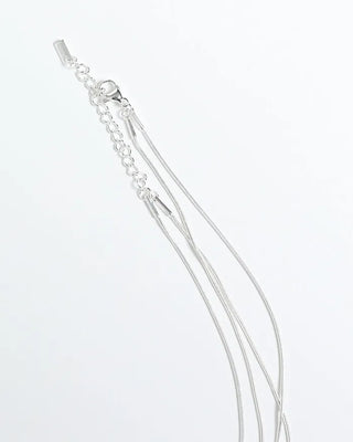 Silver Basic Layered Necklace