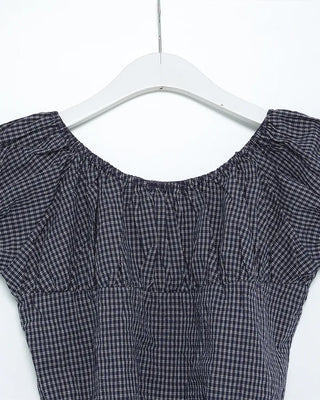 Checked blouse