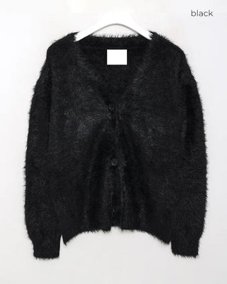 Shaggy cardigan