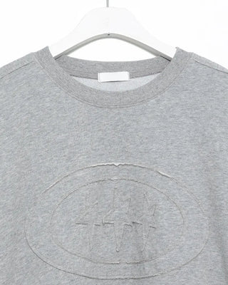(Unisex) Round Triple Star Patch Sweatshirt T-Shirt