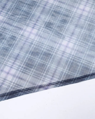 Checkered hair bandana