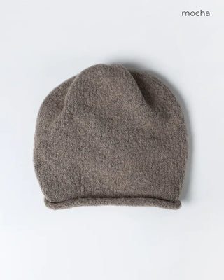 Back drawstring beanie