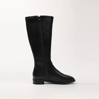 Stitched long boots